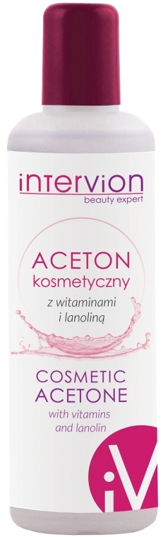 Aceton kosmetyczny z witaminami i lanoliną - Inter-Vion  — Zdjęcie N1
