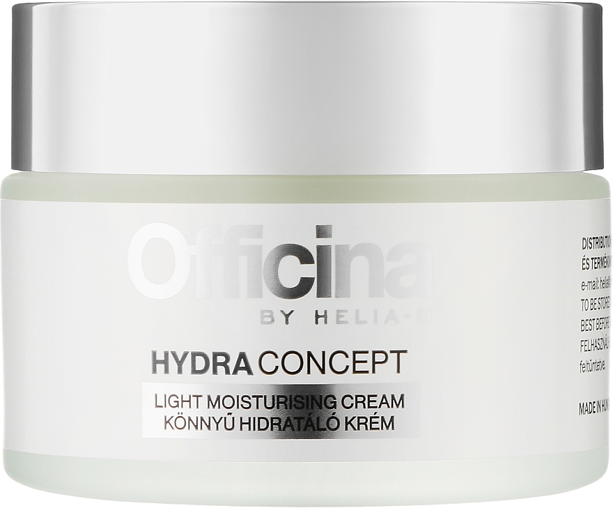 Lekki krem nawilżający do twarzy - Helia-D Officina Hydra Concept Light Moisturizing Cream — Zdjęcie N2