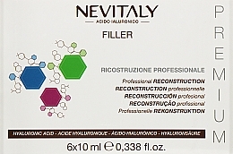 Kup Wypełniacz z kwasem hialuronowym do intensywnej rekonstrukcji włosów - Nevitaly Ialo3 Intensive Filler