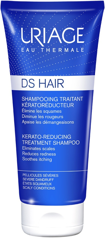 Keratolityczny szampon przeciwłupieżowy do włosów - Uriage DS Hair Kerato-Reducing Treatment Shampoo — Zdjęcie N1