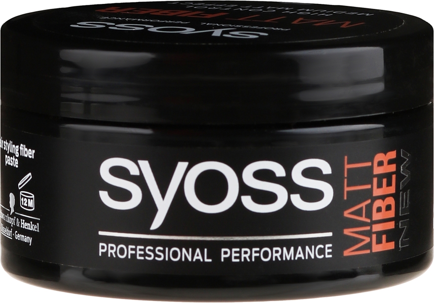 Matująca pasta do stylizacji włosów - Syoss Matt Fiber — Zdjęcie N1