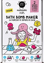 Zestaw DIY - Nailmatic DIY Kit Ocean Bath Bomb Maker — Zdjęcie N1