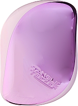 Kompaktowa szczotka do włosów - Tangle Teezer Compact Styler Lilac Gleam — Zdjęcie N2