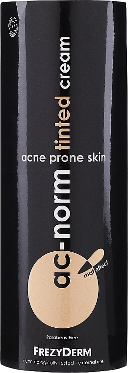 Koloryzujący krem przeciwtrądzikowy do twarzy - FrezyDerm Ac-Norm Tinted Cream — Zdjęcie N1