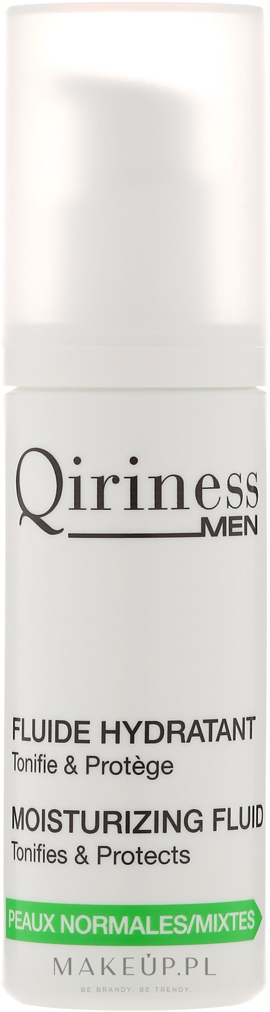 Nawilżający tonik do twarzy dla mężczyzn - Qiriness Men Moisturizing Fluid — Zdjęcie 50 ml