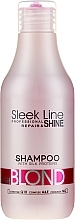 PRZECENA! Stapiz Sleek Line Blush Blond Shampoo - Szampon do włosów blond nadający różowy odcień * — Zdjęcie N1