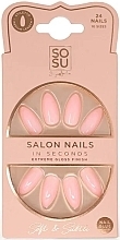 Zestaw sztucznych paznokci - Sosu by SJ Salon Nails In Seconds Soft & Subtle — Zdjęcie N1