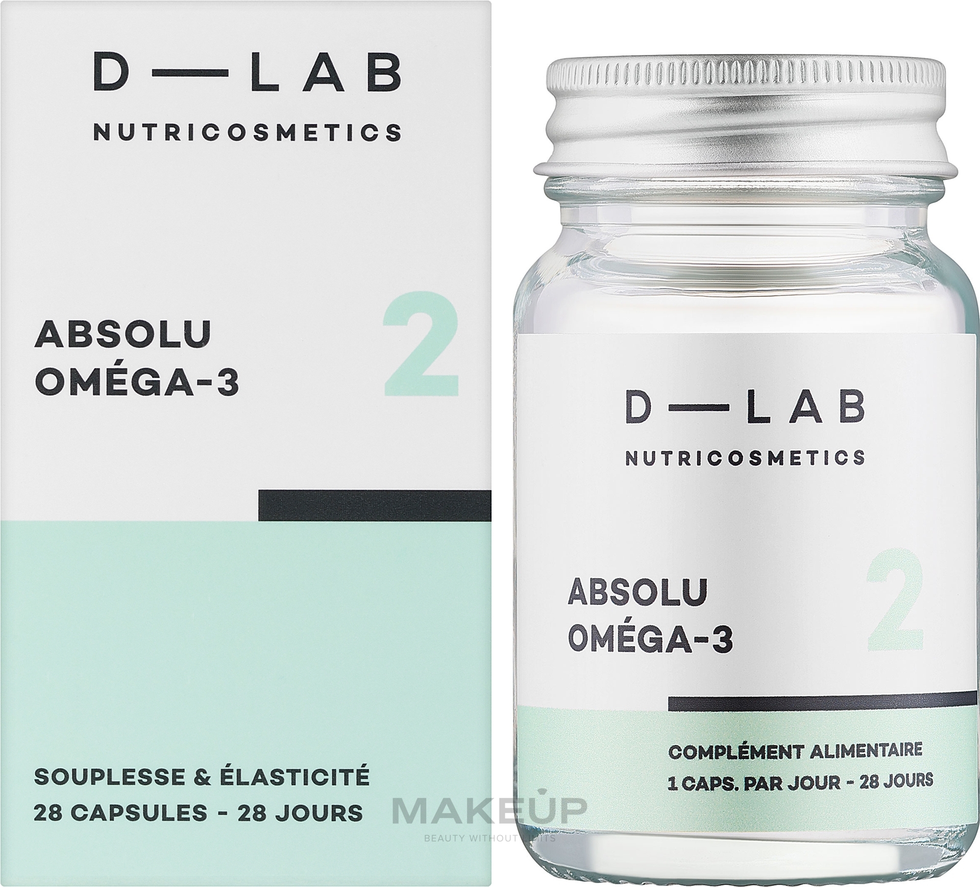 Suplement diety Omega 3 - D-Lab Nutricosmetics Pure Omega-3 — Zdjęcie 28 szt.