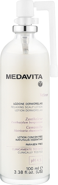 Balsam do skóry głowy - Medavita Velour Relaxing Scalp Lotion — Zdjęcie N1