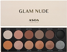 Paleta cieni do powiek - Asoa Glam Nude — Zdjęcie N1