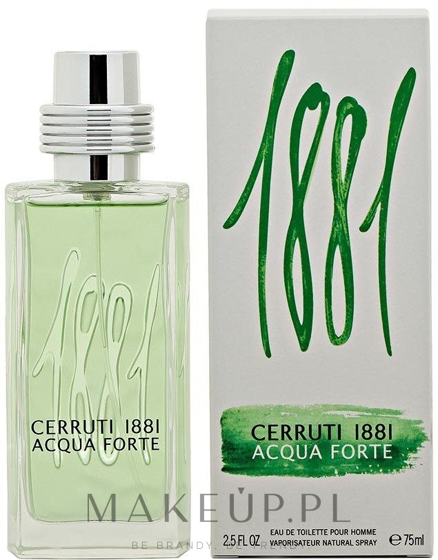 Cerruti 1881 Acqua Forte Woda toaletowa Makeup.pl