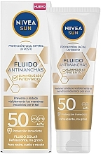 Kup Fluid do twarzy z filtrem przeciwsłonecznym - NIVEA SUN Fluid SPF 50