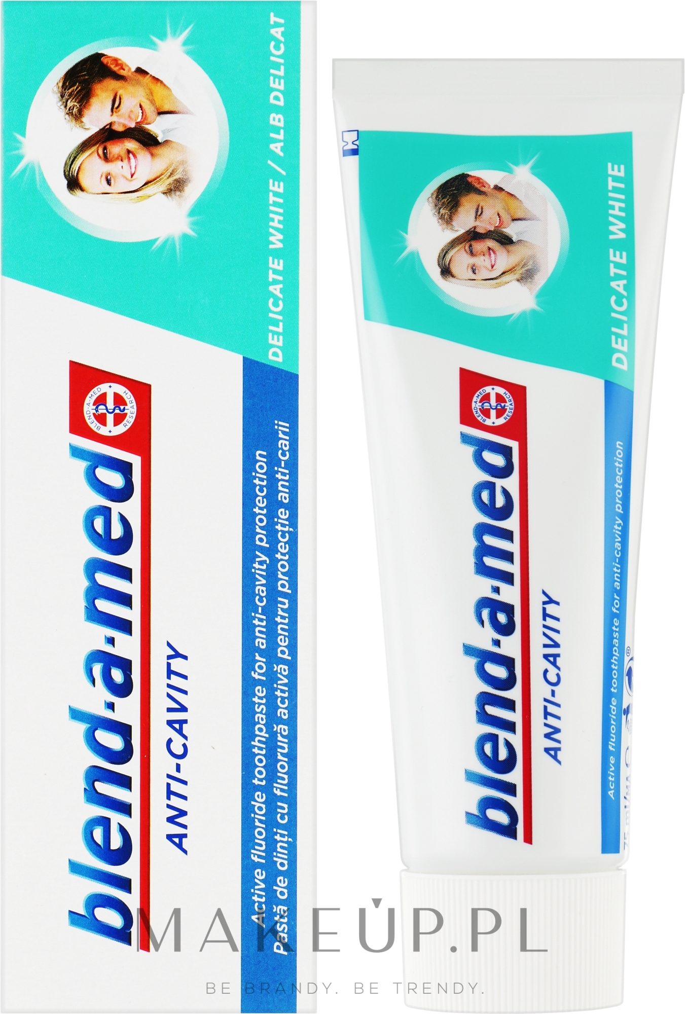 Pasta do zębów - Blend-a-med Anti-Cavity Delicate White — Zdjęcie 75 ml