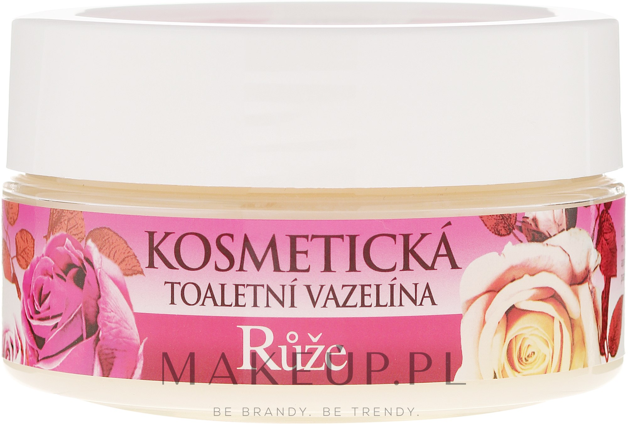Wazelina kosmetyczna z olejem różanym - Bione Cosmetics Cosmetic Vaseline With Rose Oil — Zdjęcie 155 ml