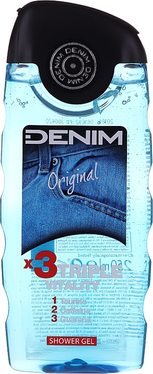 Denim Original - Zestaw (ash/lot 100 ml + deo/spray 150 ml + sh/gel 250 ml) — Zdjęcie N3
