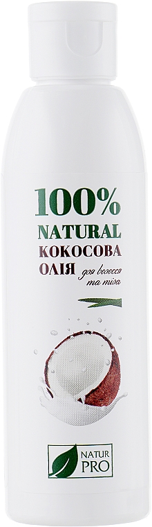 Olej kokosowy do włosów i ciała - NaturPro Coconut Oil — Zdjęcie N1