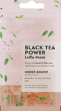 Kup Nawilżająca maseczka z peelingiem 2 w 1 Czarna herbata - Bielenda Black Tea Power Luffa Mask 2in1