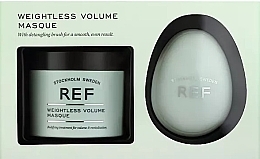 Kup Zestaw - REF Weightless Volume Masque Set (h/mask/250ml + h/brush/1pcs) 