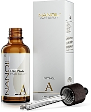 Odmładzające serum do twarzy z retinolem - Nanoil Face Serum Retinol — Zdjęcie N2