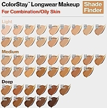 Podkład - Revlon ColorStay Longwear Mekeup Vitamin E Combination/Oily Skin SPF 15 — Zdjęcie N4
