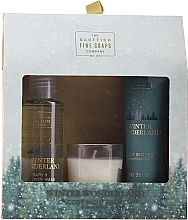 PRZECENA! Zestaw - Scottish Fine Soaps Winter Wonderland Cosy Night Pack (sh/gel/100 ml + b/cr/75 ml + candle/1 pc) * — Zdjęcie N3