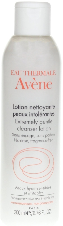 Oczyszczająca woda do twarzy dla skóry alergicznej - Avene Extremely Gentle Cleanser Lotion — Zdjęcie N2