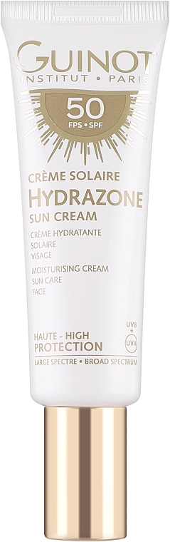 Nawilżający krem przeciwsłoneczny do twarzy - Guinot Sun Cream Moisturizing Cream SPF 50 — Zdjęcie N1