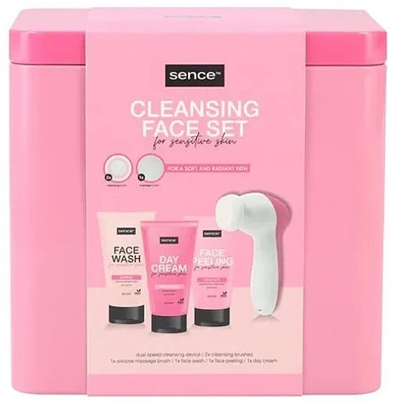 Zestaw do oczyszczania skóry wrażliwej - Sence Cleansing Face Set For Sensitive Skin — Zdjęcie N1