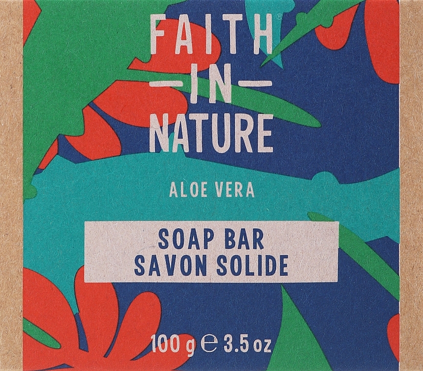 Mydło do rąk Aloe vera - Faith In Nature Aloe Vera Soap — Zdjęcie N1