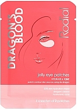 Wygładzające płatki hydrożelowe pod oczy - Dragons Blood Jelly Eye Patches  — Zdjęcie N1