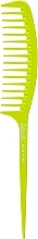 Kup Grzebień 82826 z rączką, limonkowy - Janeke Fashion Comb For Gel Application Lime Fluo