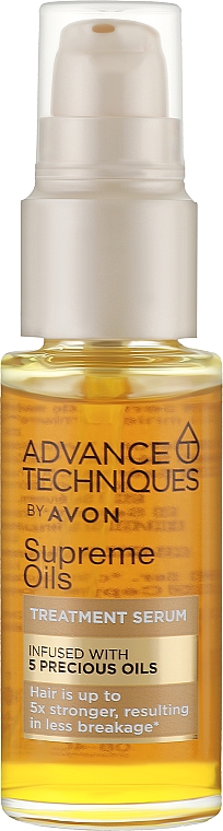 Serum do włosów z pięcioma olejkami - Avon Advance Techniques Supreme Oils Tretment Serum — Zdjęcie N1