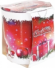 PRZECENA! Świeca zapachowa Boże Narodzenie czerwony prezent - Admit Verona Merry Christmas Red Gifts * — Zdjęcie N1
