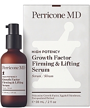 Ujędrniające serum liftingujące - Perricone MD High Potency Growth Factor Firming & Lifting Serum — Zdjęcie N2