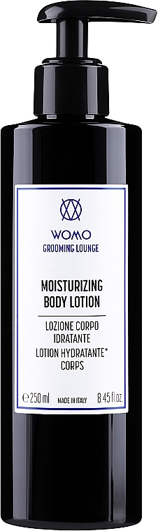 Nawilżający balsam do ciała - Womo Grooming Lounge Moisturising Body Lotion — Zdjęcie N1
