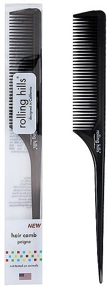 Grzebień do włosów - Rolling Hills Hair Comb Black — Zdjęcie N1