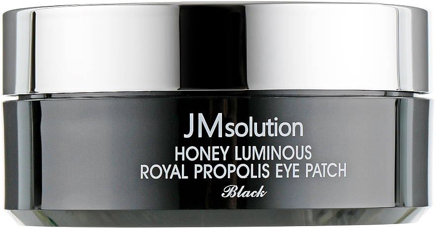 Hydrożelowe płatki do skóry wokół oczu - JMsolution Honey Luminous Royal Propolis Eye Patch Black — Zdjęcie N2