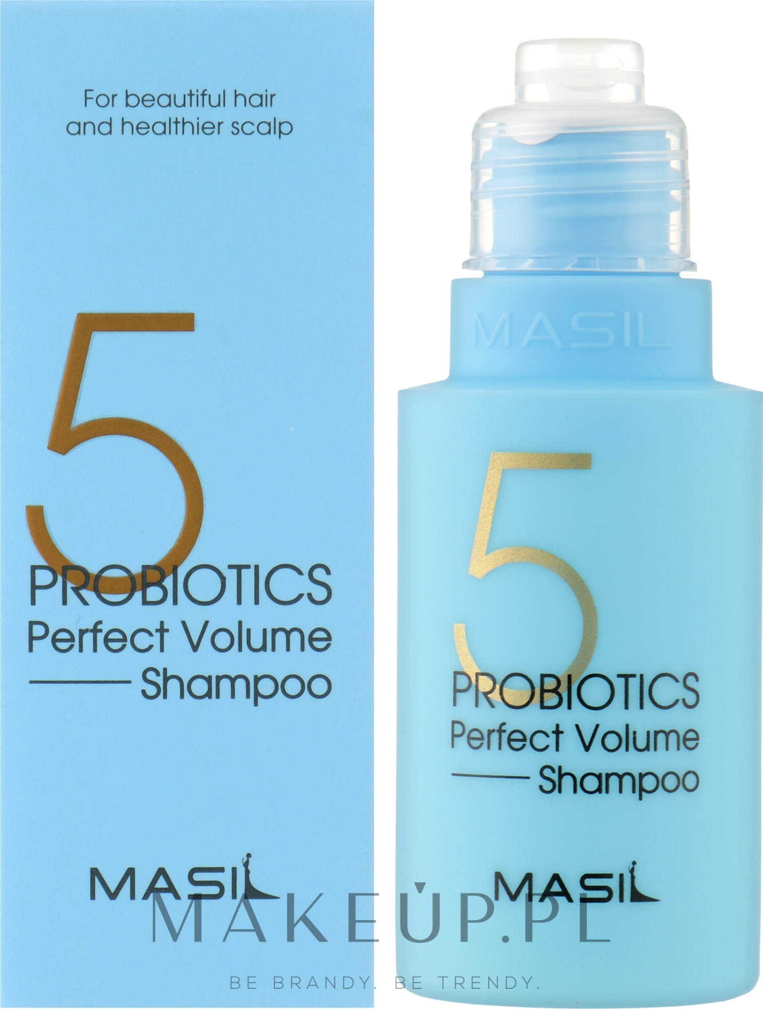 Szampon probiotyczny dla perfekcyjnej objętości włosów - Masil 5 Probiotics Perfect Volume Shampoo — Zdjęcie 50 ml