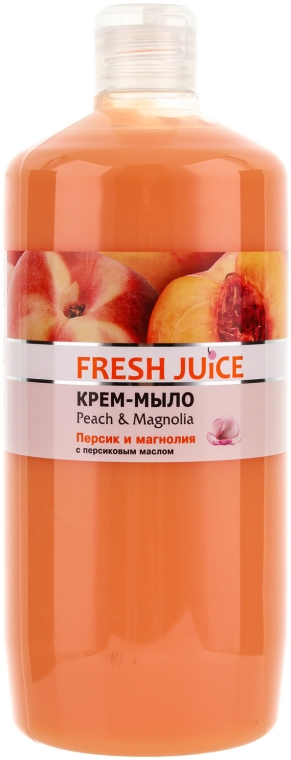 Kremowe mydło Brzoskwinia i magnolia - Fresh Juice Peach & Magnolia