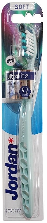 Szczoteczka do zębów miękka, miętowa - Jordan Ultralite Soft Toothbrush  — Zdjęcie N1