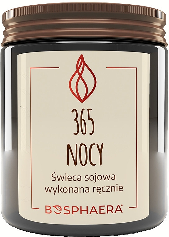 Świeca sojowa wykonana ręcznie 365 nocy - Bosphaera 365 Nights Candle — Zdjęcie N1