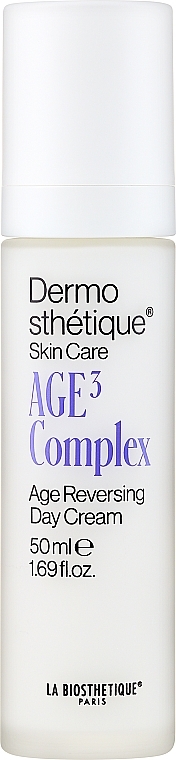 Przeciwstarzeniowy krem ​​przeciwzmarszczkowy na dzień - La Biosthetique Dermosthetique Skin Care Age3 Complex Age Reversing Day Cream — Zdjęcie N1