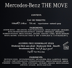 Mercedes-Benz The Move Men - Zestaw (edt 100 ml + deo 75 g)	 — Zdjęcie N5