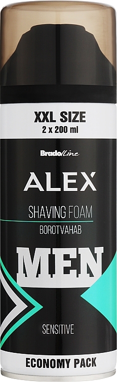 Pianka do golenia - Bradoline Alex Sensitive Shaving Foam — Zdjęcie N1