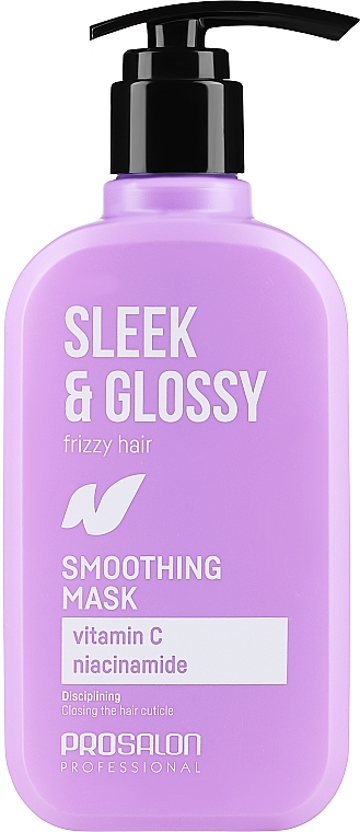 Odżywka do włosów kręconych - Prosalon Sleek & Glossy Smoothing Conditioner — Zdjęcie N1
