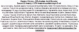 Serum z kwasem azelainowym 10% - Paula's Choice 10% Azelaic Acid Booster Travel Size — Zdjęcie N3