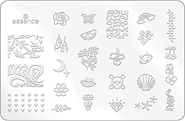 Płytki ze wzorkami do paznokci - Essence Nail Art Stampy Designs — Zdjęcie N2