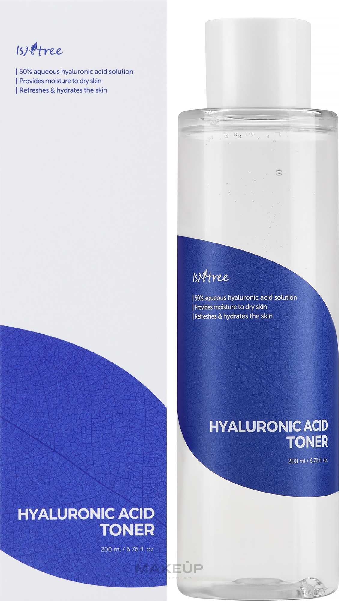 Tonik nawilżający z kwasem hialuronowym - IsNtree Hyaluronic Acid Toner — Zdjęcie 200 ml