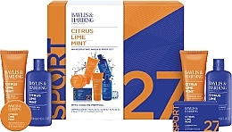 Kup Zestaw, 6 produktów - Baylis & Harding Citrus Lime & Mint Men's Invigorating Shower & Prep Gift Set 