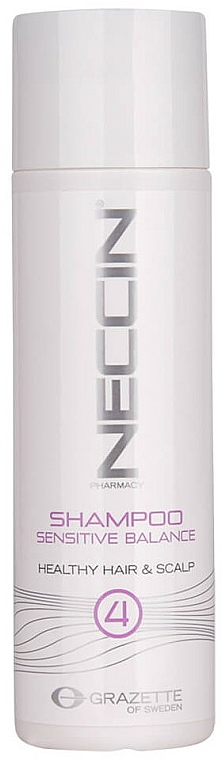 Delikatny szampon do włosów i skóry głowy - Grazette Neccin Shampoo Sensitive Balance 4 — Zdjęcie N1